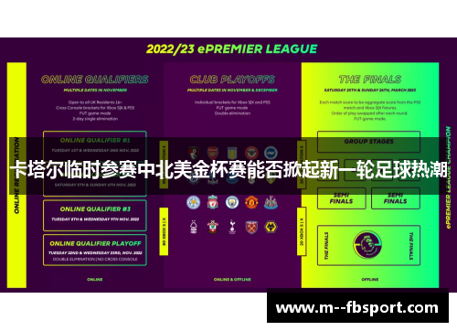 卡塔尔临时参赛中北美金杯赛能否掀起新一轮足球热潮 卡塔尔临时参赛中北美金杯赛能否掀起新一轮足球热潮